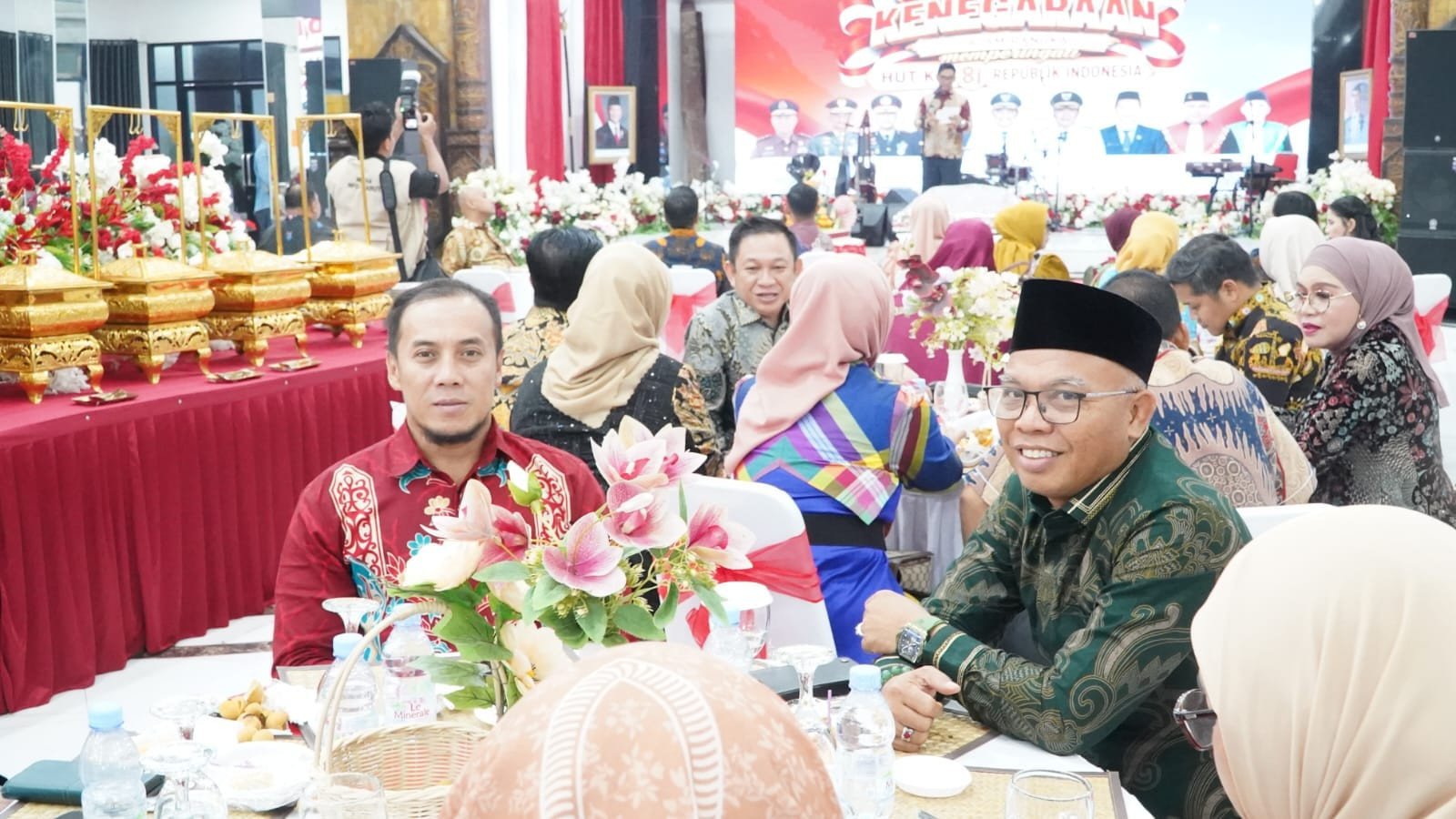 Beri Dukungan Terhadap Rangkaian Peringatan HUT ke-81 RI, Dua Politisi DPRD Turut Hadiri Resepsi Kenegaraan