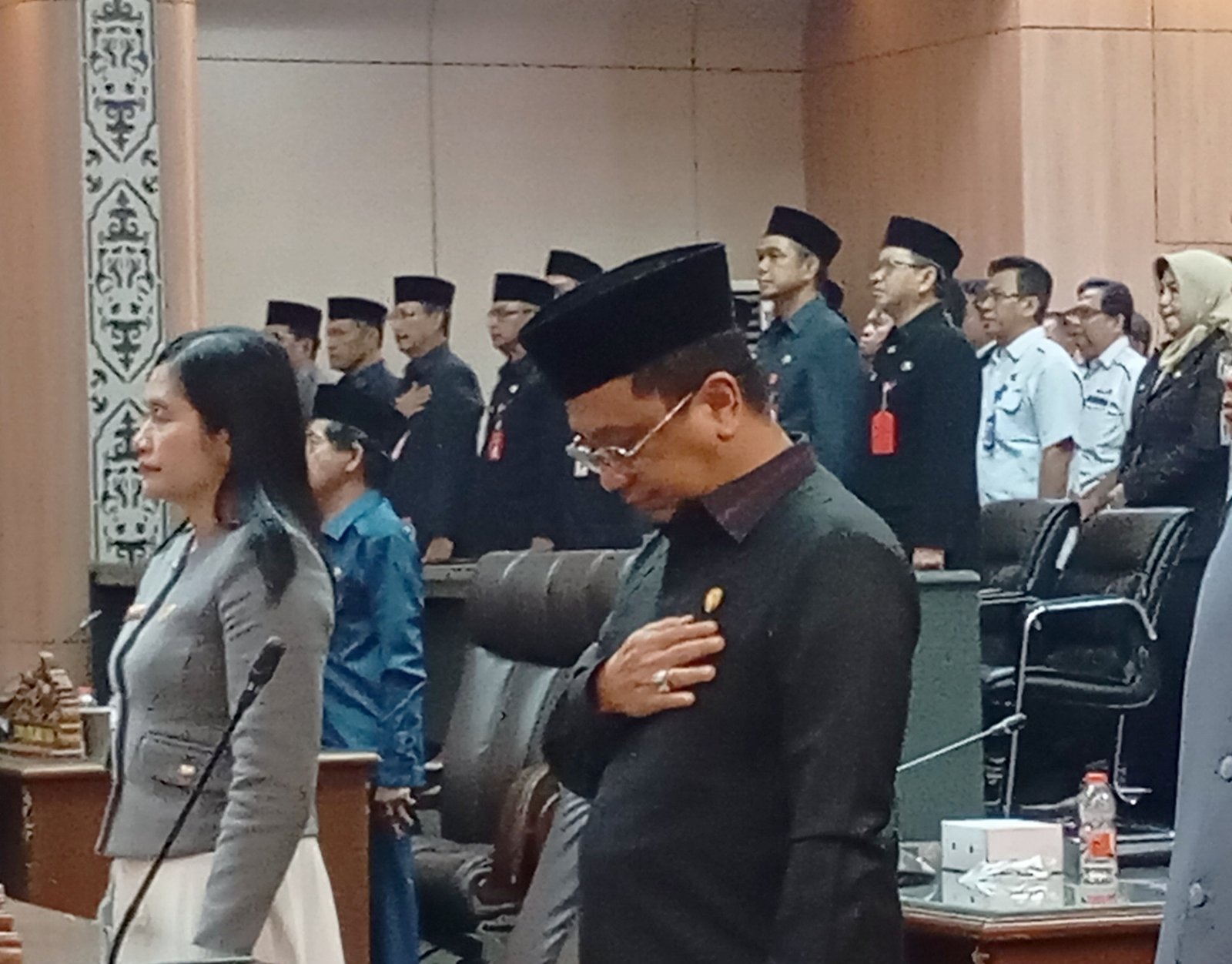 Satu Momen Sederhana Di Balik Paripurna Masa Sidang III DPRD Barito Utara,Tentang Taufik Nugraha Anggota DPRD Partai PDIP